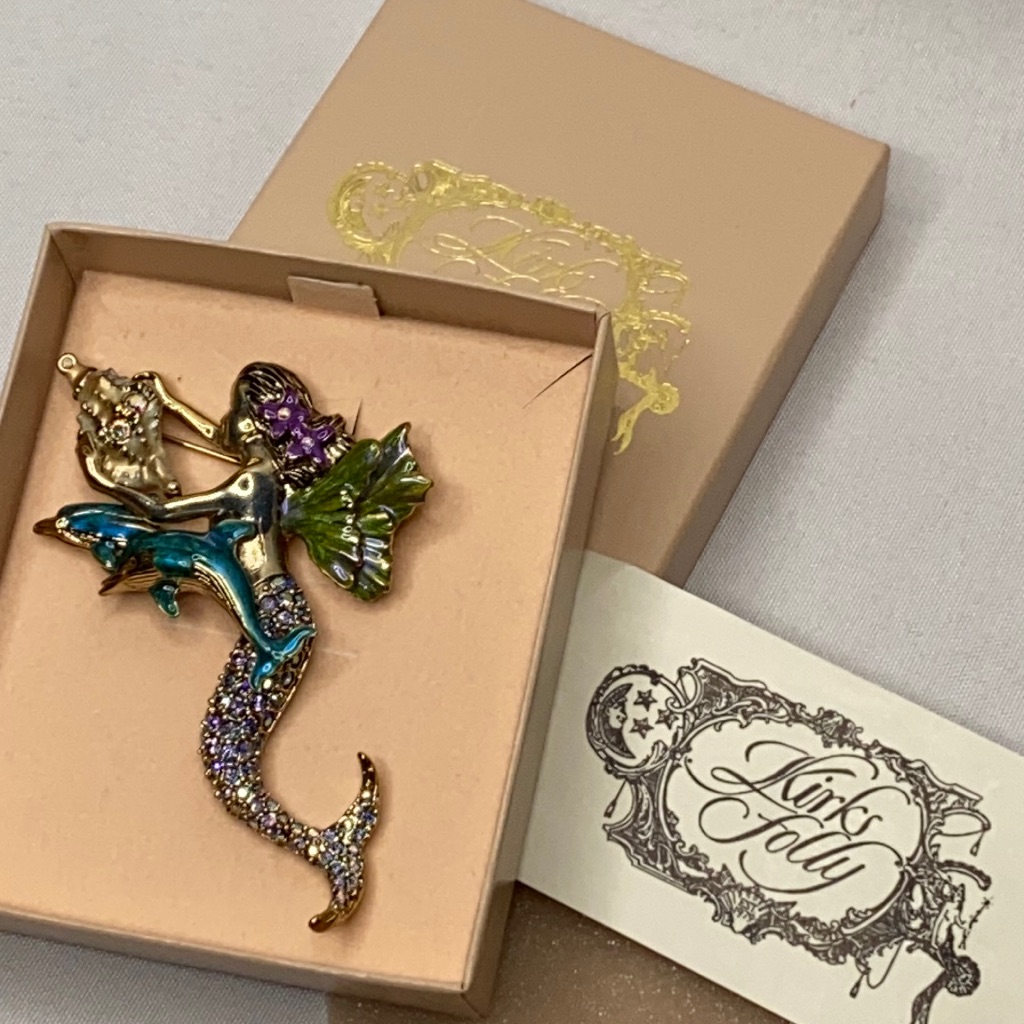 Kirk's Folly Mermaid Brooch